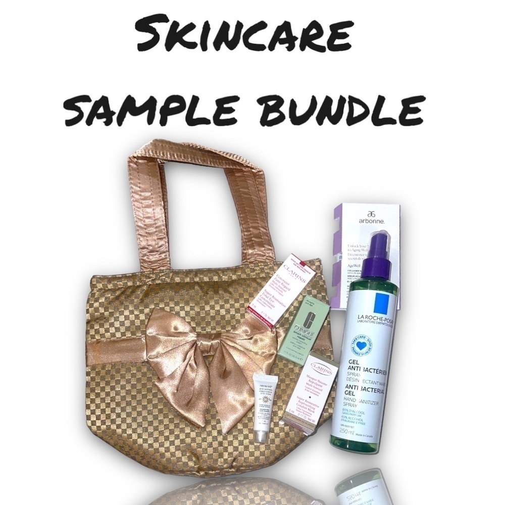 New custom skin care bundle with bag​​